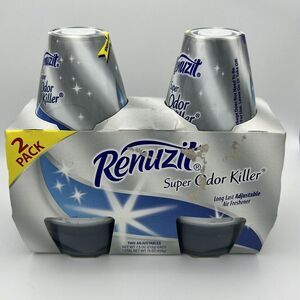 Renuzit Gel Air Fresheners Super Odor Killer 7.5 oz  2005  Set of 2 Discontinued